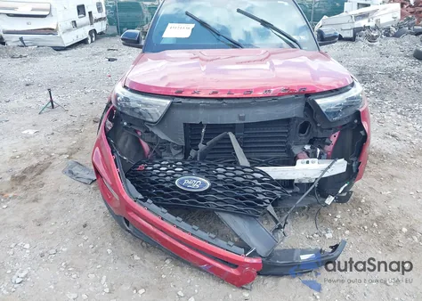 2020 Ford Explorer St из США, поврежденный, VIN 1FM5K8GCXLGA42648